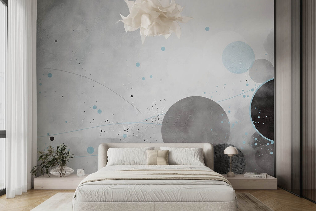 Circles on Weathered Plaster — interior 1
