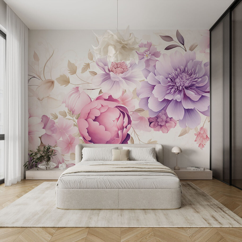 Dense flower wreath — interior 1