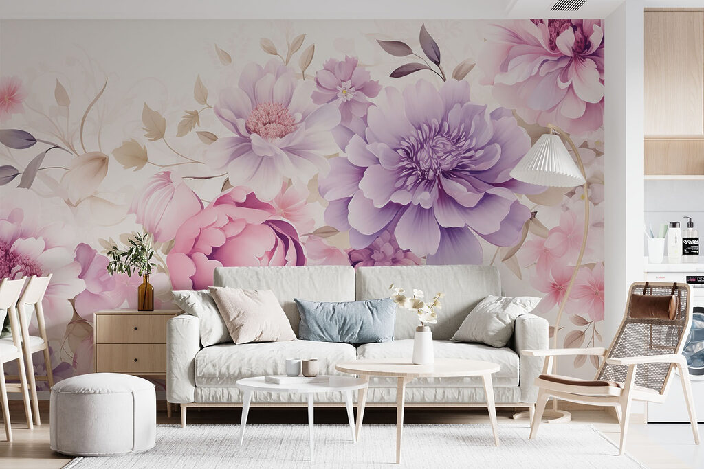 Dense flower wreath — interior 2