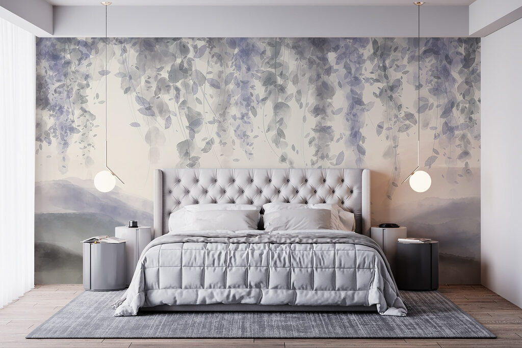 Hanging blooms above hills — interior 3