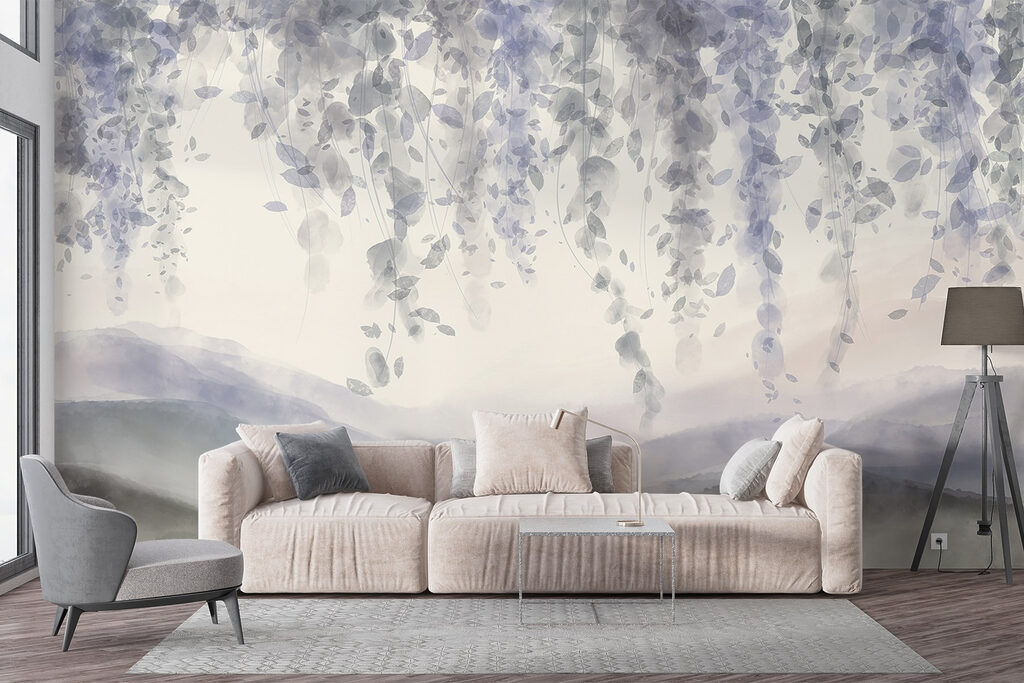 Hanging blooms above hills — interior 5