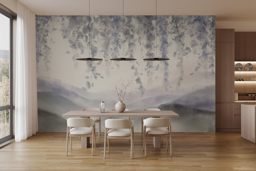 Hanging blooms above hills — interior 6