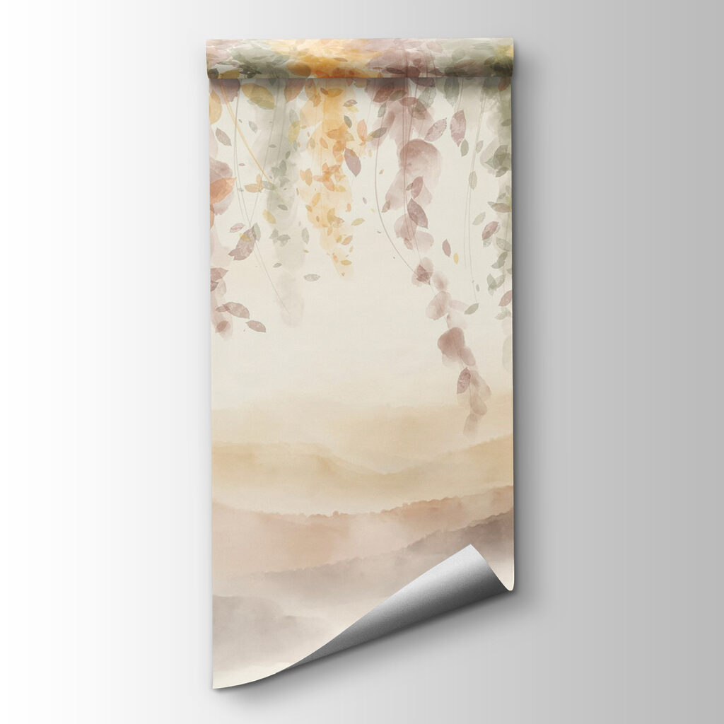 Hills Beneath Hanging Leaves — product view