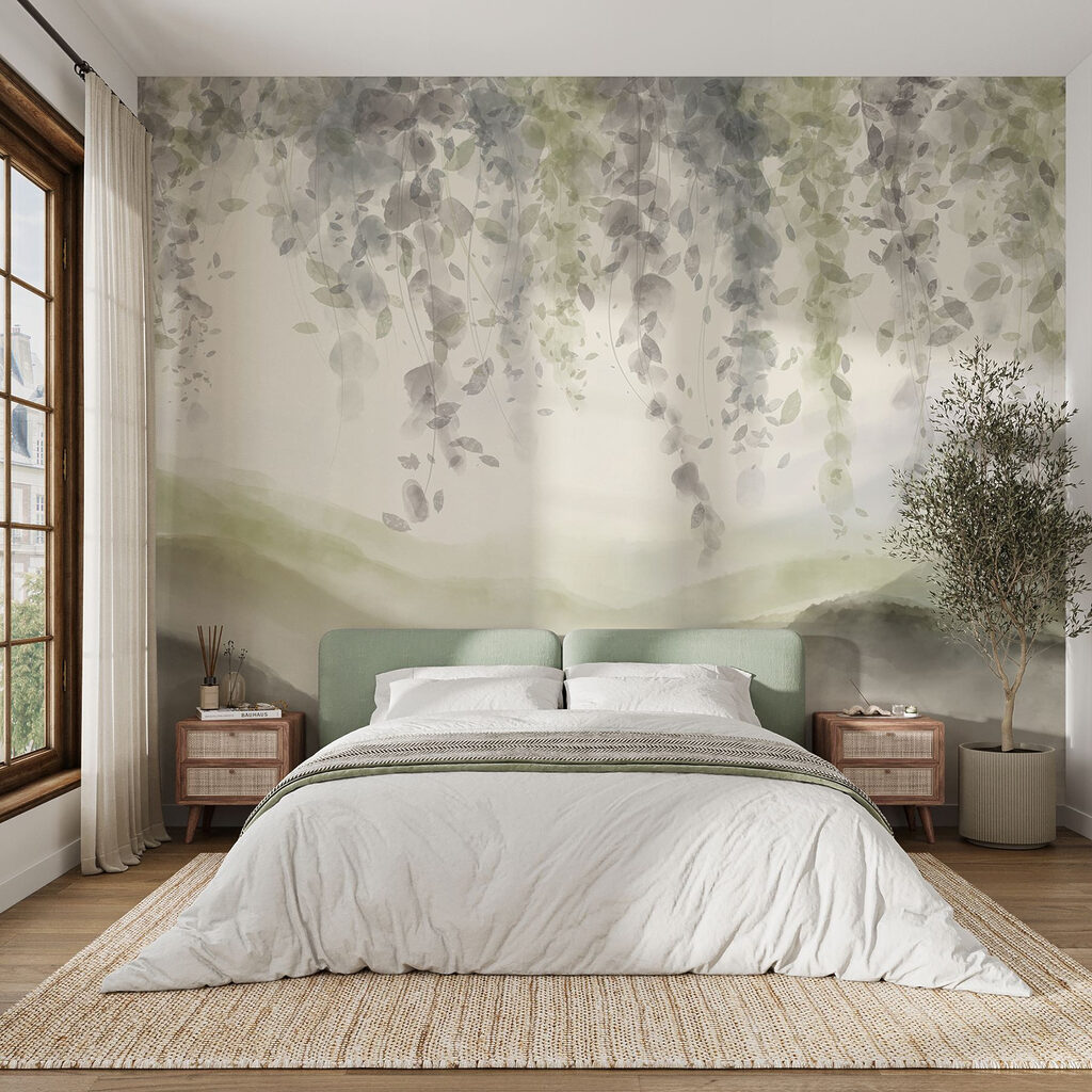 Hills Beneath Hanging Leaves — interior 2