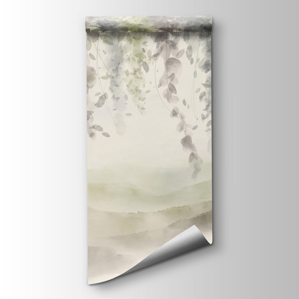 Hills Beneath Hanging Leaves — product view
