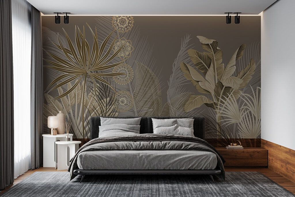 Botanical Fans and Circles — interior 1