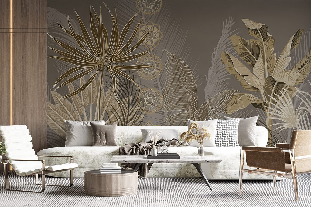 Botanical Fans and Circles — interior 5
