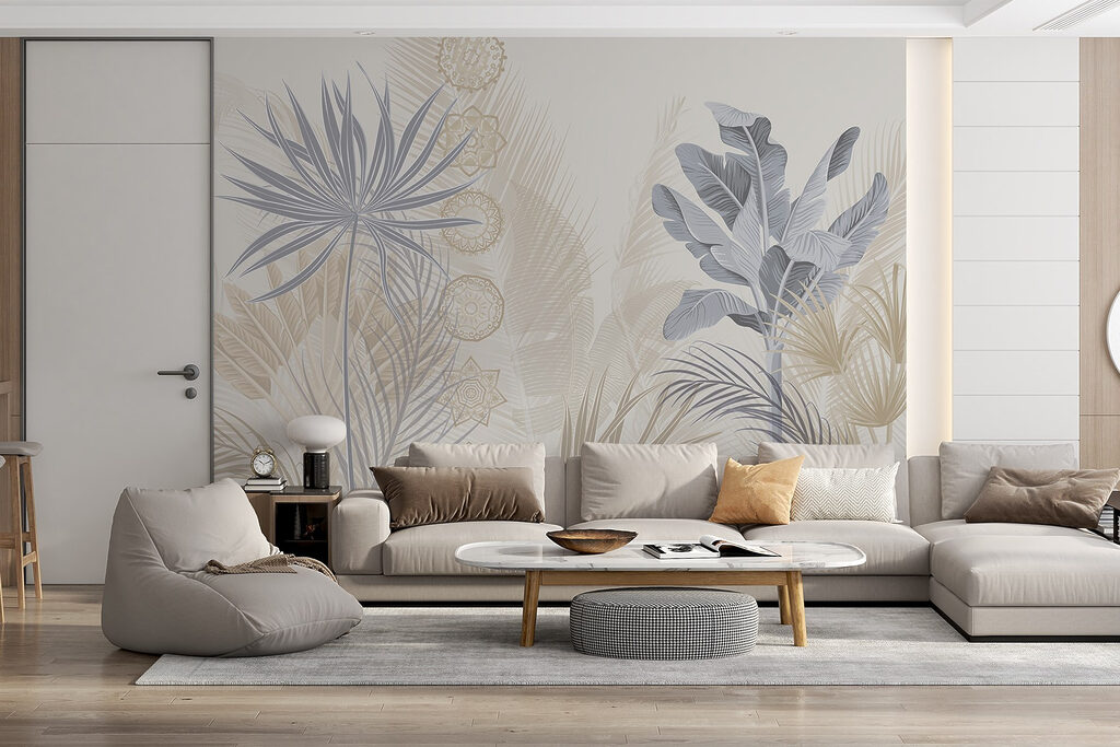 Botanical Fans and Circles — interior 5