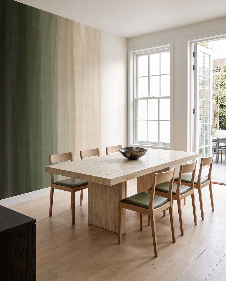 Brush strokes fading slowly — interior 1