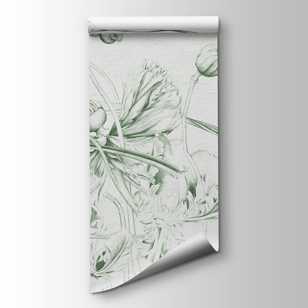 Wildflowers in thin lines — product view