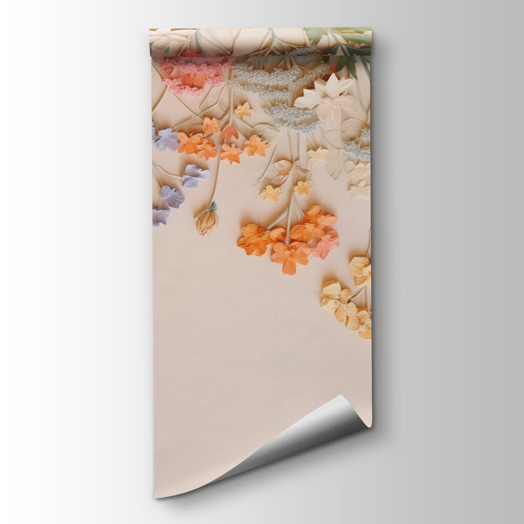 Colourful hanging flowers — product view