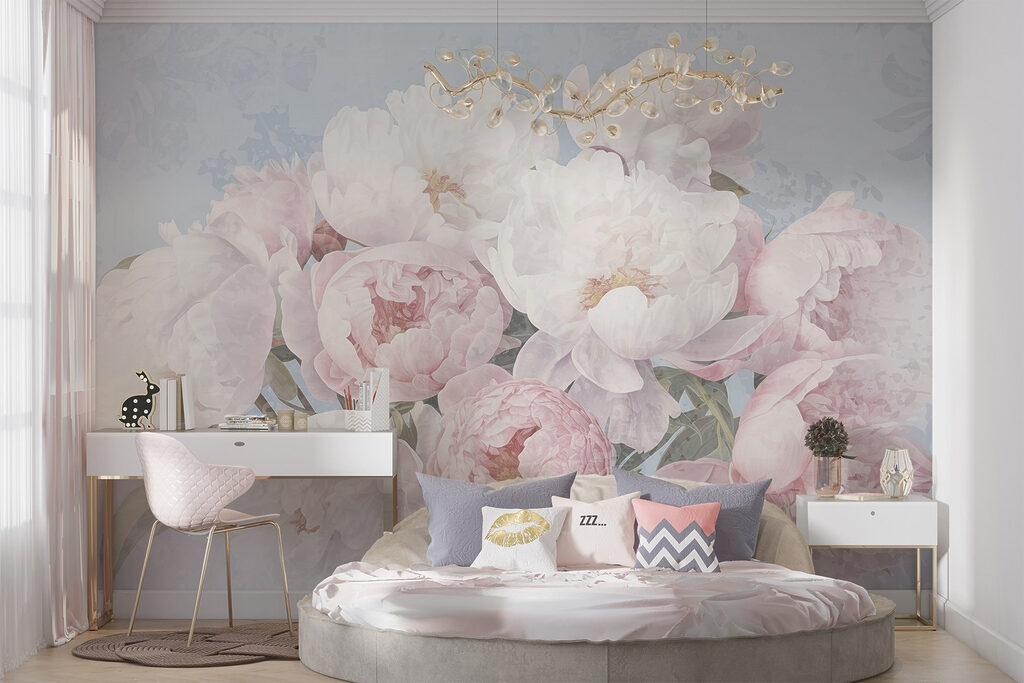 Soft pink bouquet — interior 3