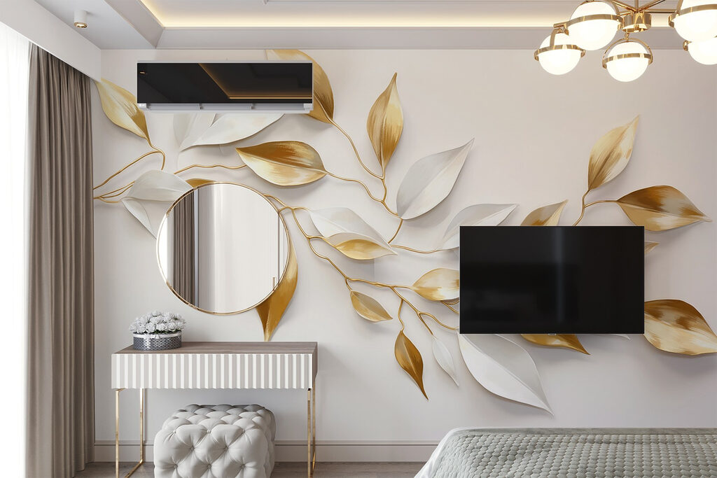 Branch with soft shadows — interior 1