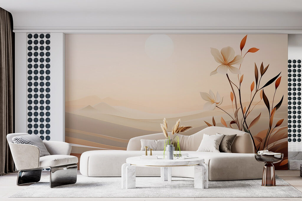 Desert sun and flowers — interior 3