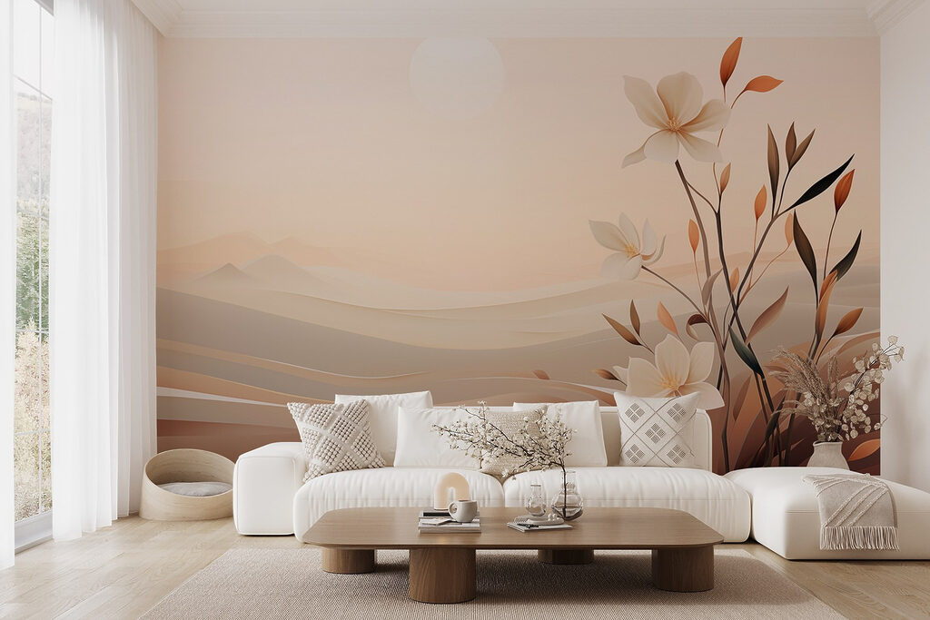 Desert sun and flowers — interior 4