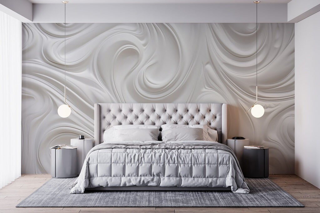 Sculpted Swirls in an interior