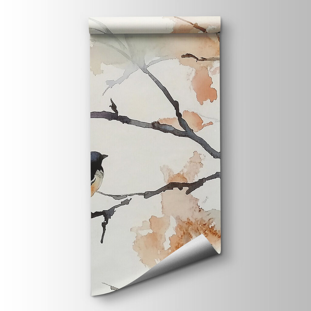 Birds resting on branches — product view