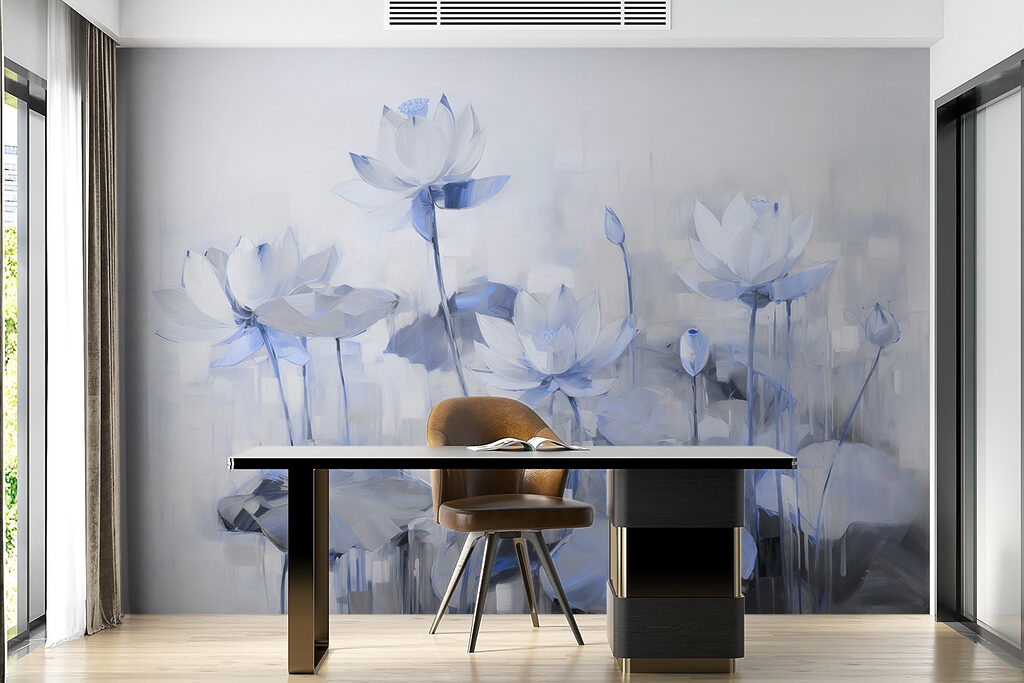 Lotus in Painted Mist — interior 4