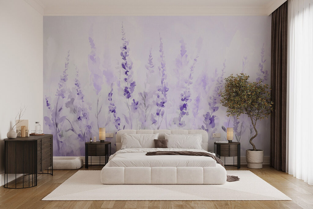 Lavender Drift in an interior