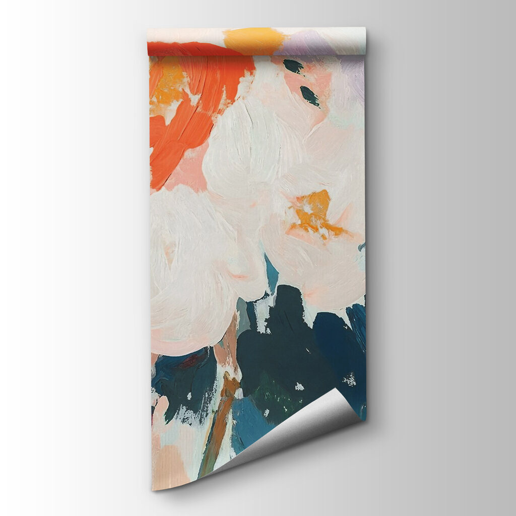 Brushstroke flower bouquet — product view