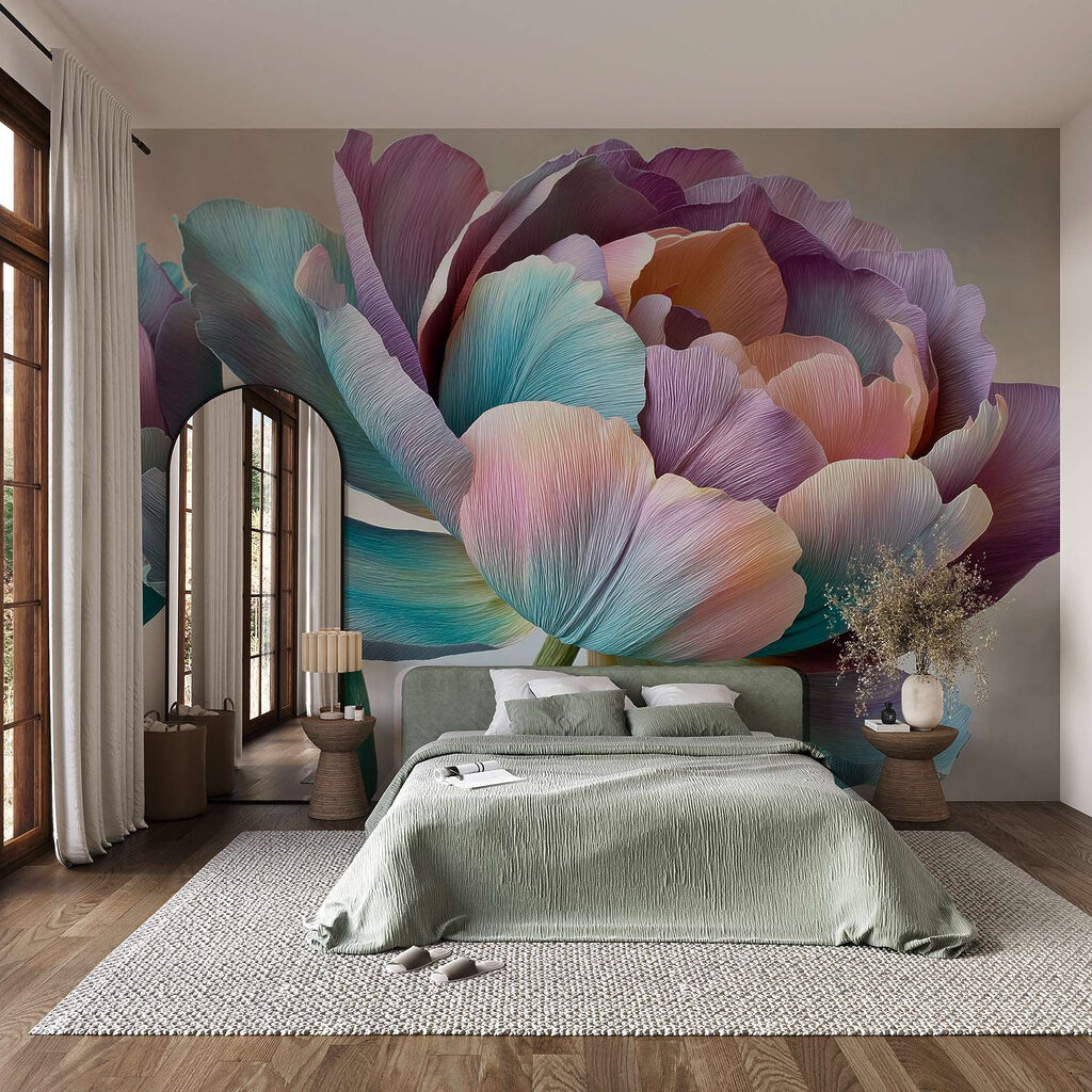 Tulip in rainbow colours — interior 1