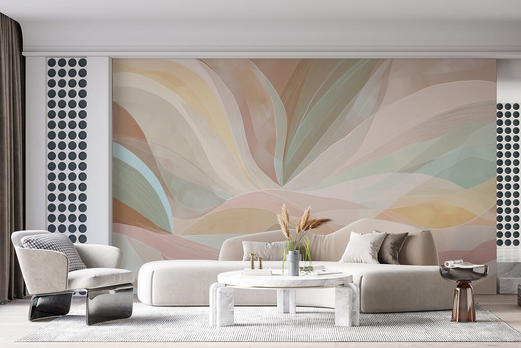 Pastel colour bands — interior 4