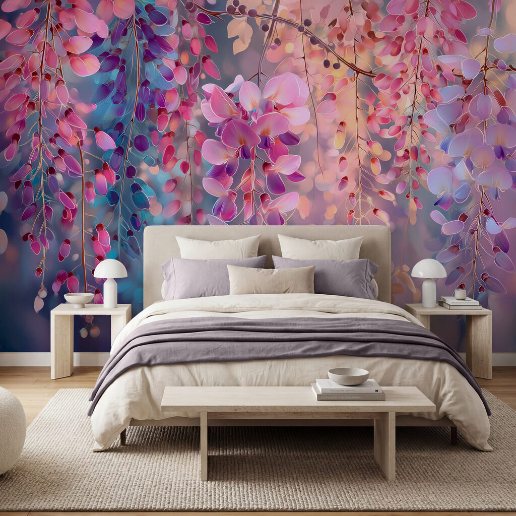 Wisteria Glow in an interior