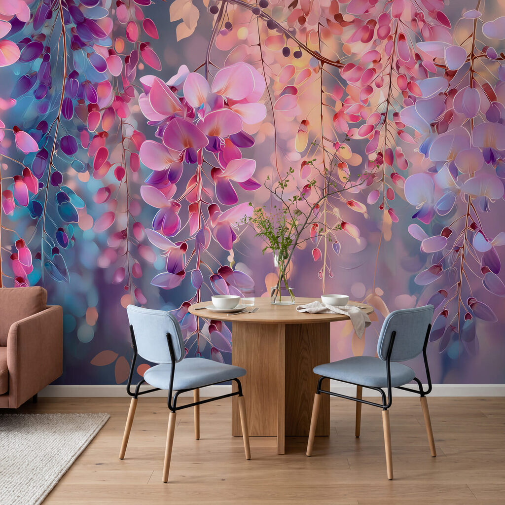 Wisteria Glow in an interior