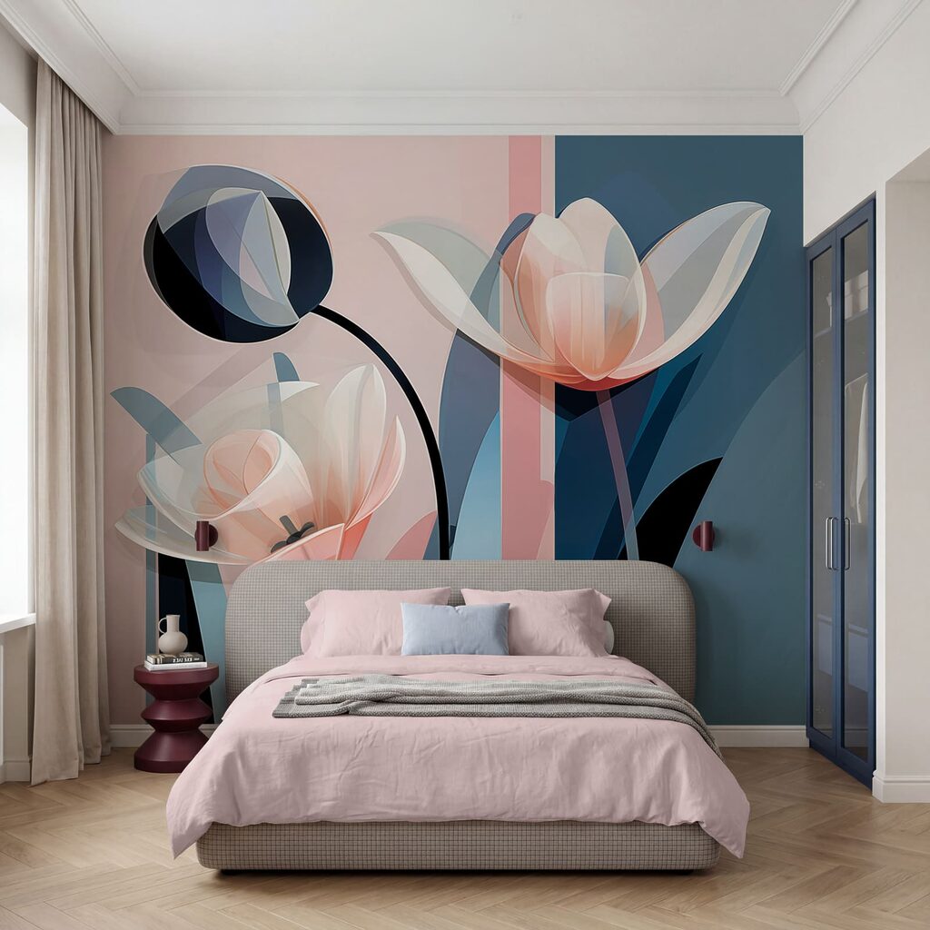 Tulips in Geometric Light — interior 2