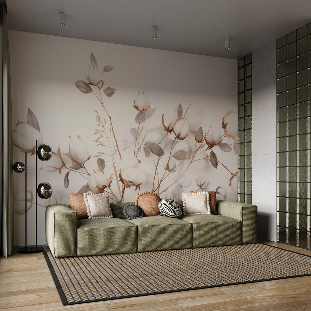 Cotton Branches — interior 2