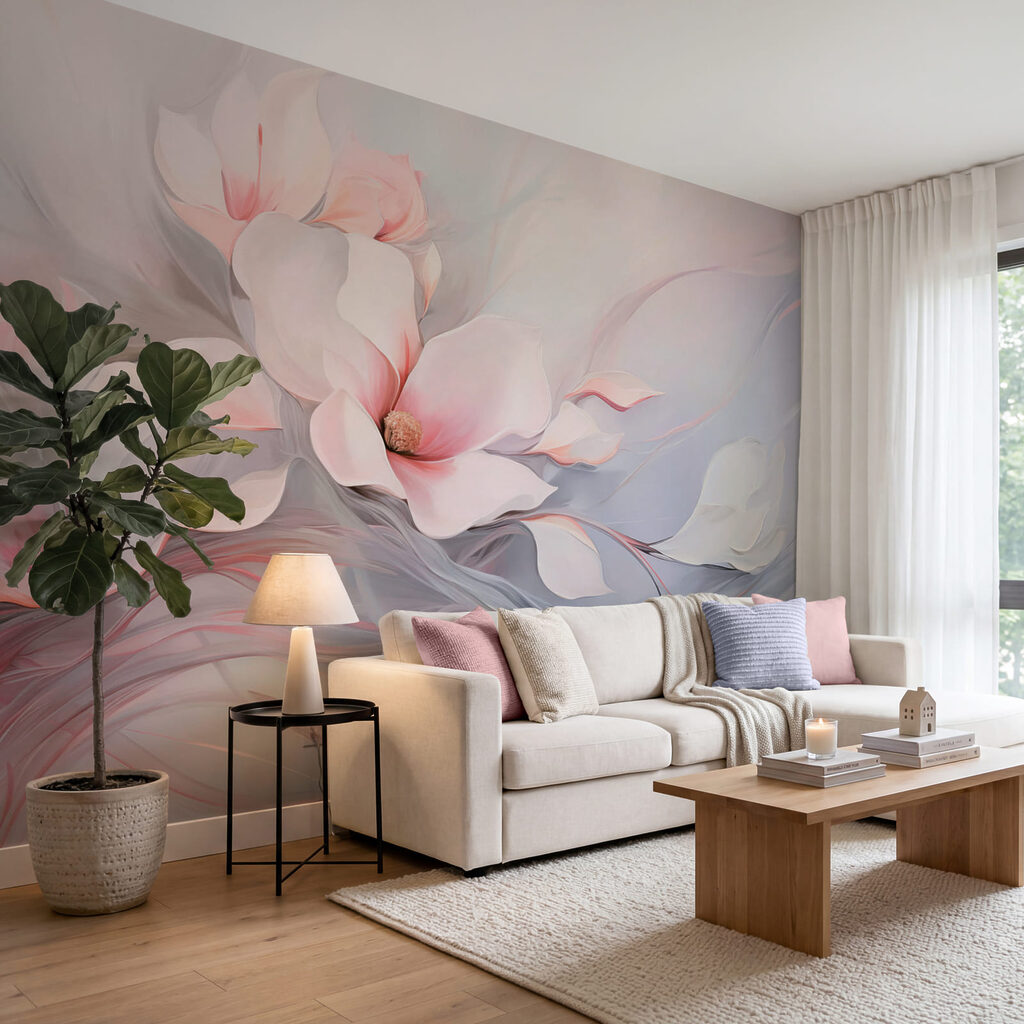 Petals on the Breeze in an interior
