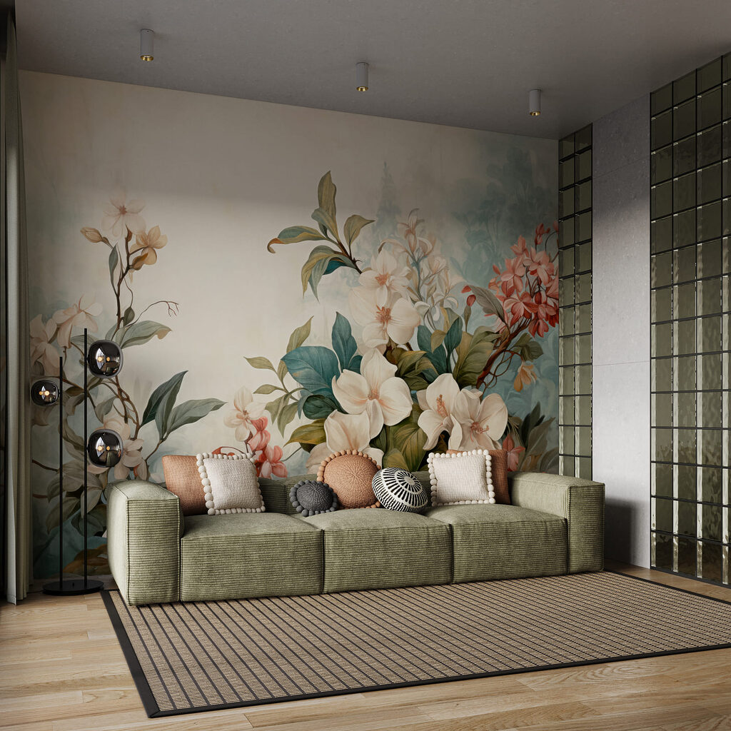 Garden Still Life in an interior