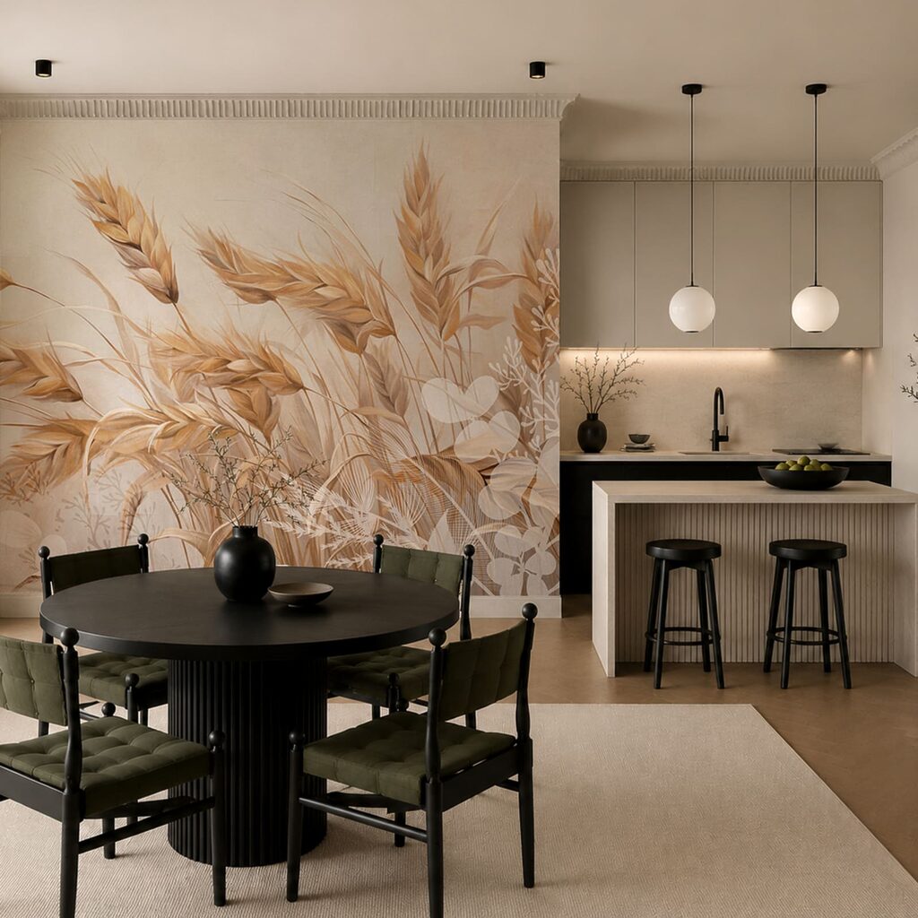 Harvest Meadow in an interior