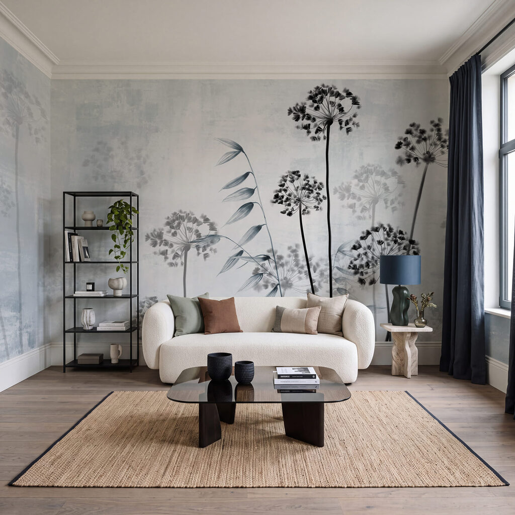 Meadow Silhouettes in an interior