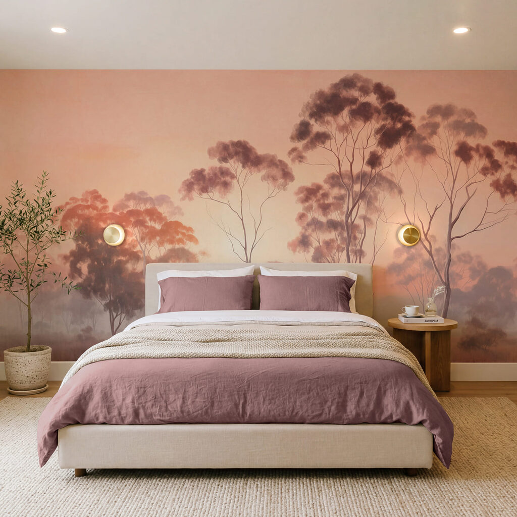 Trees at Sunset — interior 1
