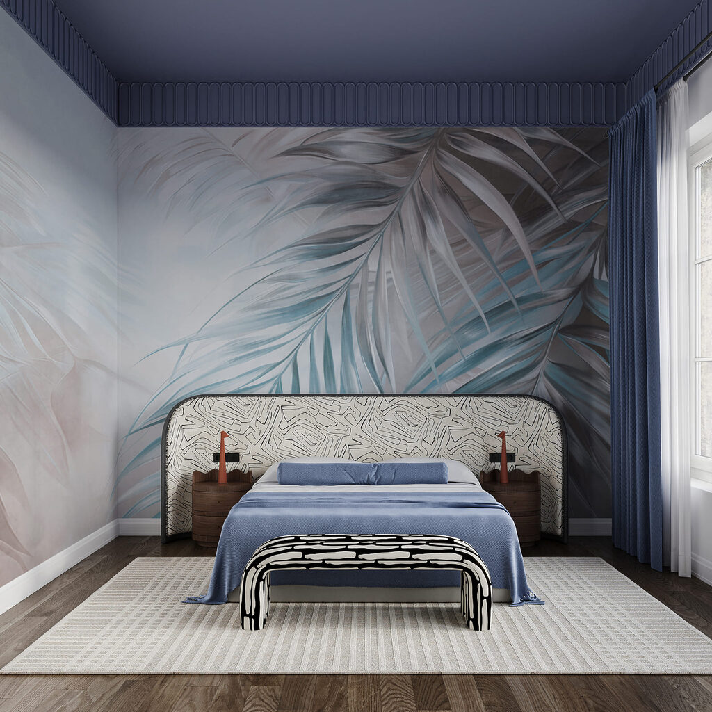 Palm Fronds in Light — interior 2