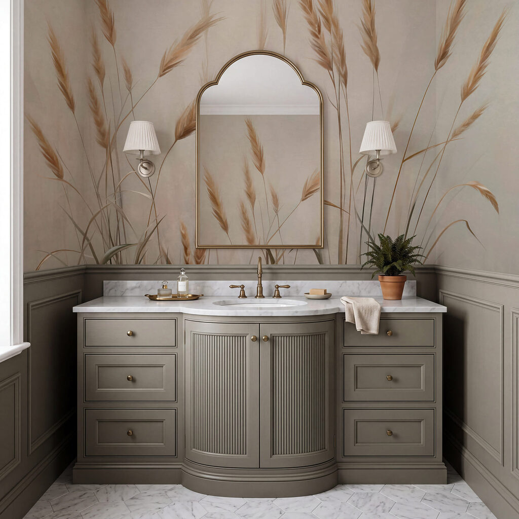 Tall Grasses in an interior