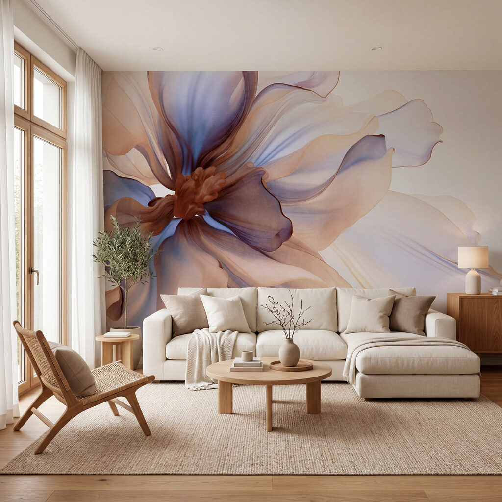 Unfolding Flower in an interior